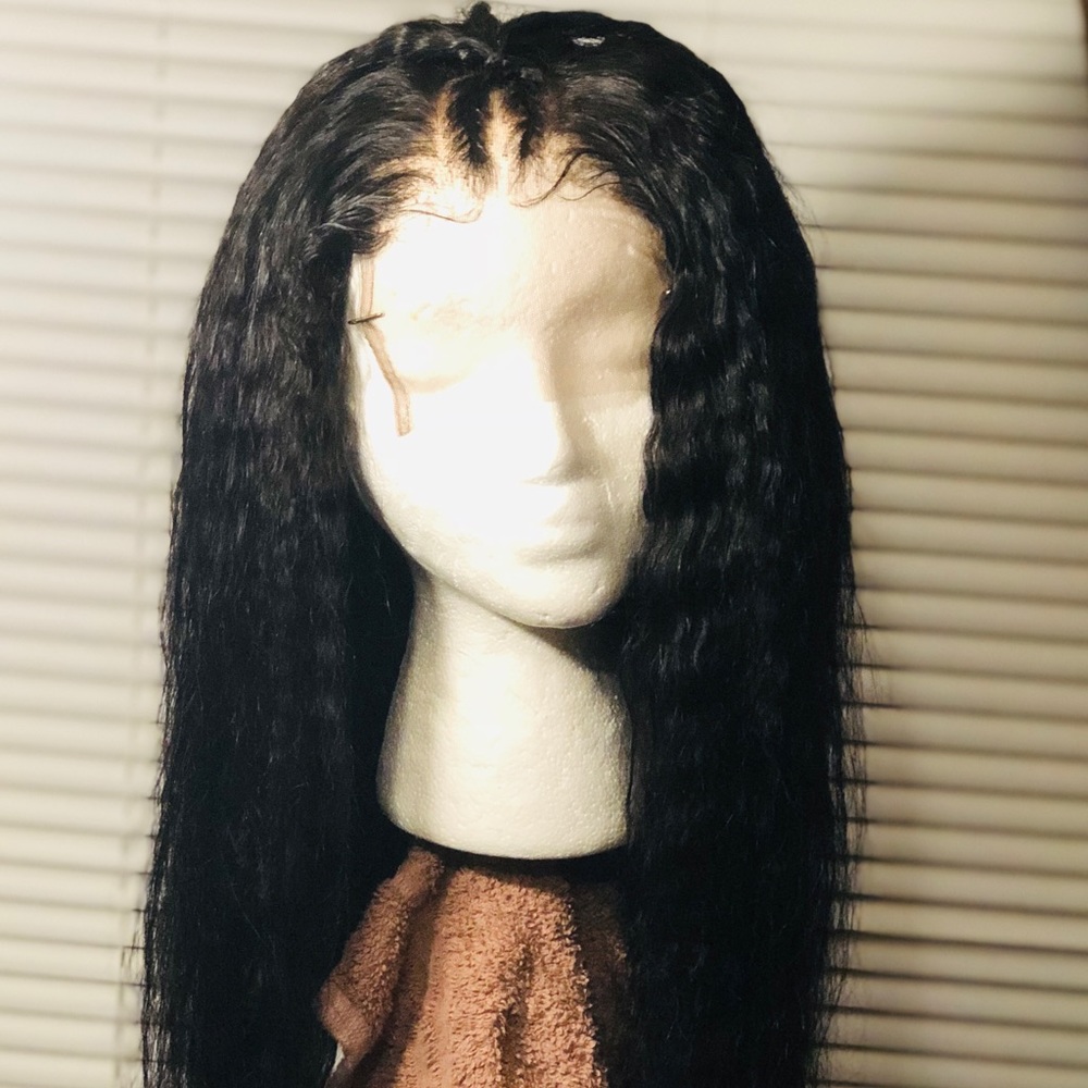 Sold‼️18in 100%Virgin Brazilian Lace Wig